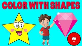 Shapes Learning For Kindergarten | Shapes Name | Kindergarten Learning Videos | Kids Edubox