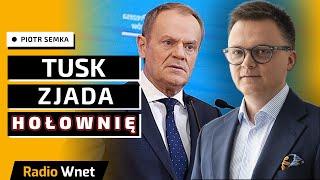 Piotr Semka: Wizerunek Hołowni to ruina. Jest już obiektem żartów. Budka już nawet ruga marszałka