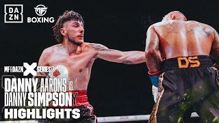 DANNY SIMPSON VS DANNY AARONS | FULL FIGHT