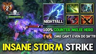 INSANE EYE STORM STRIKE CARRY By Nigthfall Razor With Static Link 100% Counter All Melee hero DotA 2