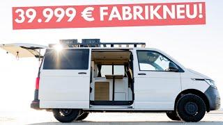 39.999 € VW BULLI WOHNMOBIL CAMPERVAN inkl. FABRIKNEUEM OFFTRACK CAMPING AUSBAU Caravan Salon 2024