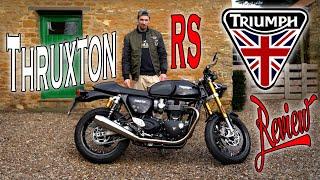 Triumph Thruxton RS Review. The fastest, sharpest handling, Modern Classic Bonneville Motorcycle!