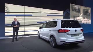 Group Night Genf 2015  - Volkswagen - Sport Coupe Concept GTE und Touran | AutoMotoTV Deutsch