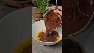 quick and easy double chocolate sourdough muffins