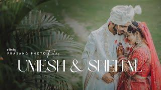 BEST NEW WEDDING HIGHLIGHTS 2024 | UMESH & SNEHAL | @prasangphotofilms3303 @priyasaraiyaofficial