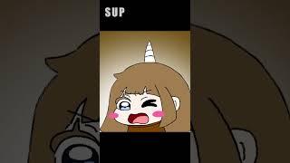 Magic Fart - Brud's Transformation into a Anime Girl / SPRUNKI / Meme / Animation / SUP #shorts