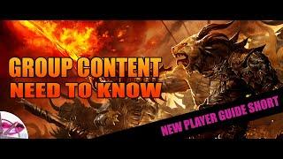 Guild Wars 2 New Player Guide 2022 Short | Group Content Need to Know