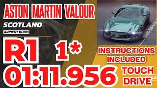 Asphalt UNITE - ASTON MARTIN VALOUR Grand Prix Round 1 | 1⭐ Touchdrive Instructions | Ancient Ruins