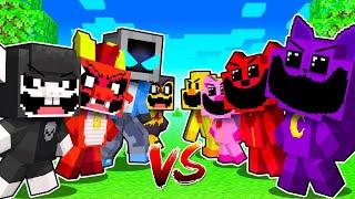 Nightmare Critters VS Smiling Critters in Minecraft!