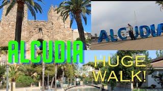 Alcudia all areas big walk!!!! May 2024