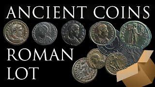 Unboxing a lot of Ancient Roman Bronze Coins