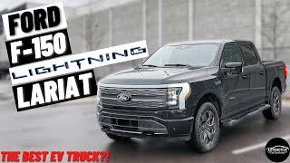 2025 FORD F-150 LIGHTNING LARIAT! | *Full Walkaround Review* | The Best EV Truck?!