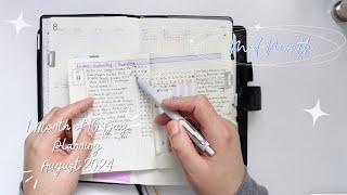 1 Month Using 10 Day Planning | Mid Month August 2024 | Bullet Journal Pocket Notebooks