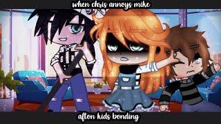 Afton kids Bonding || when chris annoys mike ||afton family gacha club{My Au}