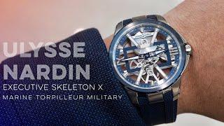 2019雅典錶新:作領航者腕錶/經理人SKELETON X 鏤空腕錶/Ulysse Nardin