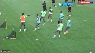 Black Stars First Training: 4 v 4 Beautiful Football…Kudus, Jordan, Thomas-Asante, Elisha & More