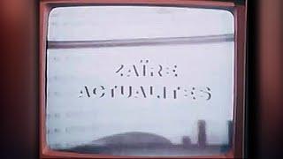 [1970s] Télé Zaïre - Générique du Zaïre Actualités et propagande Mobutu | News Intro & Mobutu Clip