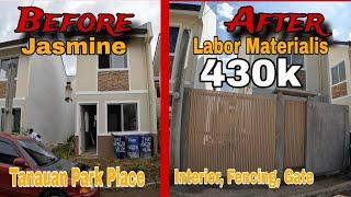 430k Jasmine Interior and Fencing Gate, Labor and Materialis, Tanauan Park Place  (EP-414)