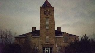 Creepy Abandoned Girl's Reformatory At Night