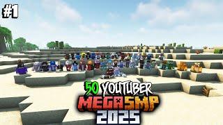Minecraft Mega SMP 2025* Tập 1 | Khởi Đầu Sinh Tồn Cùng Với Hơn 50 Youtuber Minecraft Việt Nam !!