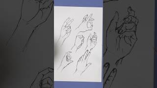 #tutodessin pour #apprendreadessiner les mains  #dessinmain #dessinfacile #tutomain #dessincorps