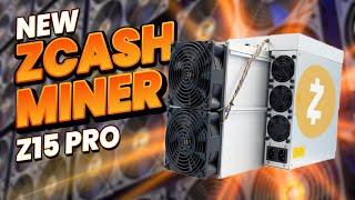 New Zcash Miner! Bitmain Antminer Z15 Pro ZEC ASIC