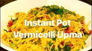 1min Vermicelli upma in Instant pot | semiya upma | quick & easy recipe instant pot | lunchbox ideas