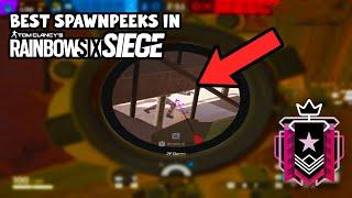 The BEST SPAWNPEEKS On EVERY MAP In RAINBOW SIX SIEGE