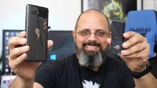 Detailed Unboxing ASUS ROG (Republic Of Gamers) Gaming Phone & Quick Razer Phone 2 Comparison