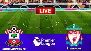 LIVE| Southampton F.C. vs Liverpool F.C.  - Premier League 2024/25 | PES 21 Simulation