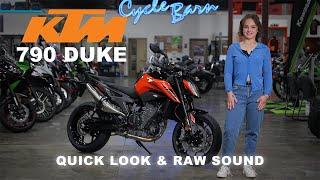 2024 Duke 790 Quick Look & Raw Sound | Cycle Barn