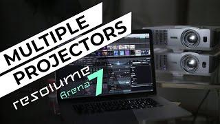 Resolume Projection Mapping with Multiple Projectors Tutorial