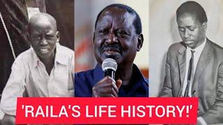 LIFE HISTORY OF RAILA ODINGA FROM A BABY TO "BABA!"