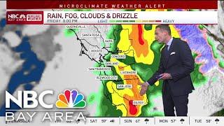 Forecast: Atmospheric River to bring widespread Bay Area rain Friday