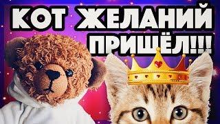 ВЫЗОВ КОТА ЖЕЛАНИЙ ОН ПРИШЕЛ