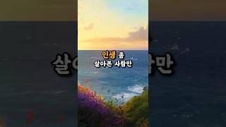 나이 들어 사서 고생하는 사람들 #인생조언 #동기부여 #인생명언