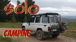 Solo Overnight Bush Camp - Swag - Vulcan State Forest - Central West - Landcruiser