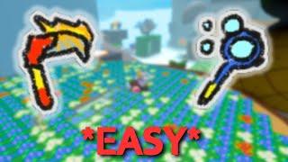 How To Get Bubble Wand/Scythe Sticker - Bee Swarm Simulator