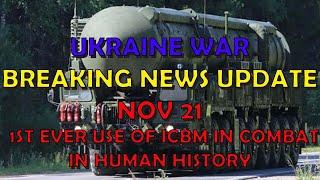 Ukraine War BREAKING NEWS (20241121): Historical Moment - 1st ICBM Used in Combat