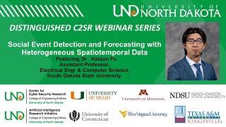 Social Event Detection and Forecasting withHeterogeneous Spatiotemporal Data