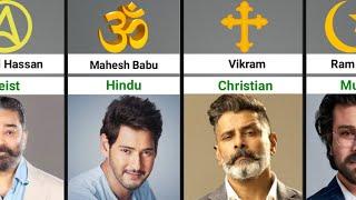 Religion of South Indian Actors | Tollywood Actors and their Religion