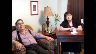 a conversation in Anishinaabemowin, part one.  Helen and Q April 2012