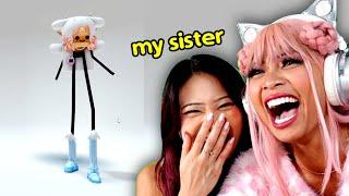 SISTER'S FIRST TIME PLAYING ROBLOX! Dress to Impress, Littlest Pet Shop