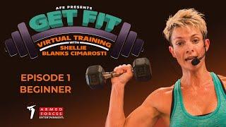 Get Fit with Shellie Blanks Cimarosti Ep. 1 | Beginner Cardio, HIIT and Strength Training Workout