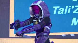 Cosplay defile-Reyn Krios-Tali'Zorah nar Rayya-Mass Effect 2