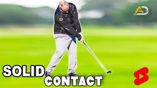 How To HIT SOLID shots CONSISTENTLY In GOLF