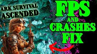 CRASHING and FPS Fix For Ark Survival Ascended! Aberration! How to Fix Your Graphics!!!