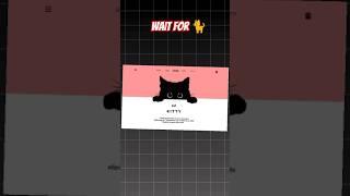  Stunning Kitty Design | Creative Web Layout Tutorial #Trending #WebDesign #HTMLCSS