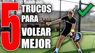 IMPROVE YOUR BACKSPIN VOLLEY with ALEX RUIZ | PADEL TUTORIAL