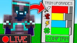 Minecraft SMP, But Armor Trims Upgrade You! (Bizarre SMP)